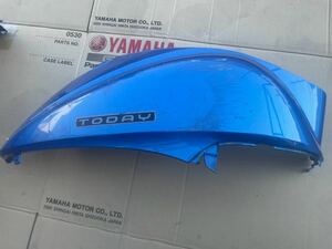 TODAY AF67 HONDA シートボディカバー シートカウル 右 ホンダ カウル 外装 中古 純正品 メタリックブルー BLUE ブルー