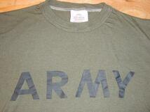 USタイプ ARMY Tシャツ後染め　XS　オリーブ032802_画像2