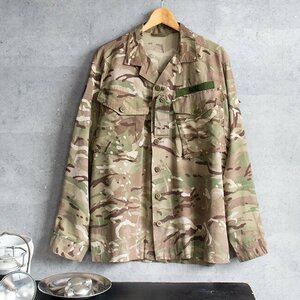 イギリス軍放出品　MTPカモコンバットシャツL/S　170/104　031004