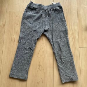 （６８）子供服　サイズ95 ズボン　ストレッチ　グレー　長ズボン