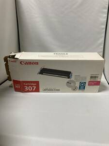 長期保管　箱開封済みの未使用品　Canon トナーカートリッジ307 Canon CRG-307MAG MAGENTA マゼンダ LBP5000 LBP5100対応