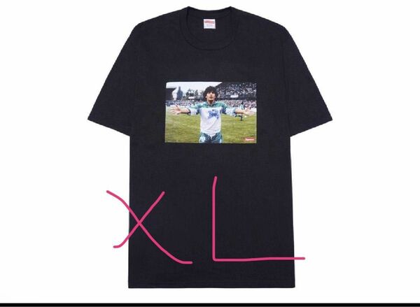 supreme 24ss Maradona Tee XL 黒 Black