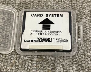 送料無料 中古 矢崎 デジタルタコグラフ CF カード YAZAKI 128MB ⑦