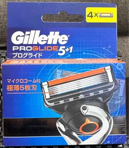 ジレット プログライド 5+1 替刃 4個入り Gillette PROGLIDE フュージョン 正規品 未開封