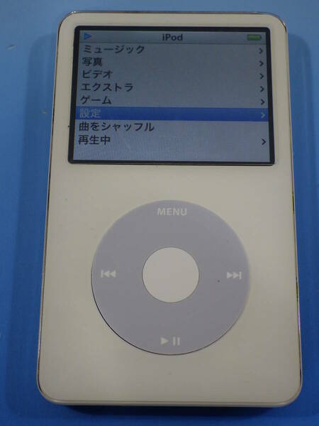 A1136 iPod classic 本体のみ 30GB MA444J 第5世代 Apple アップル 中古品