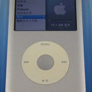 A1238 iPod 本体のみ classic クラシック 80GB 第6世代 MB029J Apple アップル 中古品の画像1