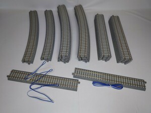 KATO HOゲージ線路PC枕木タイプ　直線・曲線カント付レールセット(使用感あり)