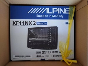 ALPINE 2024年度地図モデル XF11NX2 新品 未使用 送料込み