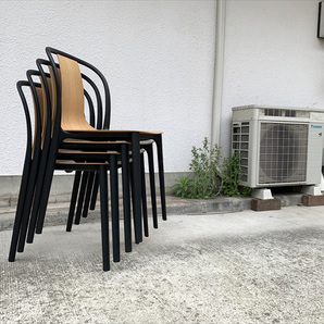 美品■Vitra/ヴィトラ■Belleville chair/ベルヴィルチェア■スタッキング■4脚セット■定価28万円程■④の画像2