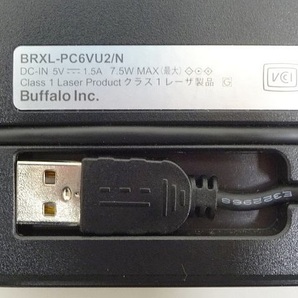 669▽BUFFALO/バッファロー ポータブル ブルーレイドライブ BRXL-PC6VU2/Nの画像4