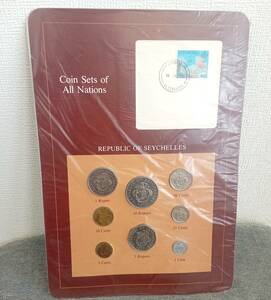 #1605U【フランクリンミント社/Coin Sets of All Nations/REPUBLIC OF SEYCHELLES/現状品】セーシェル共和国 アンティークコイン 保管品