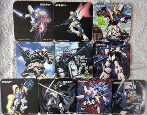 ガンダムギャラリー コースター10種セット■開田裕治　機動戦士ガンダム