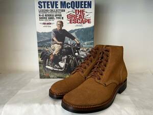 新品 トイズマッコイ M-43 サービスシューズ TYPEⅢ size 8 1/2 D スティーブ マックイーン 大脱走 TOYS McCOY THE GREAT ESCAPE S McQUEEN