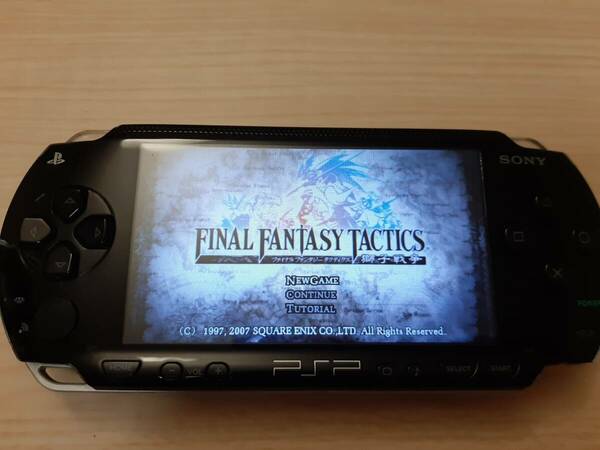 中古品 SONY PSP 1000 ブラック 本体 バッテリー＆充電器付 すぐ遊べるセット BF