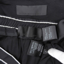 美品 HAIDER ACKERMANN ハイダーアッカーマン ストライプ セットアップ スーツ メンズ シルク ブラック×ホワイト 52_画像9