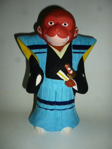 土人形■伏見 人形■裃猿■民芸 郷土 郷土玩具 置物■京都 裃申 猿