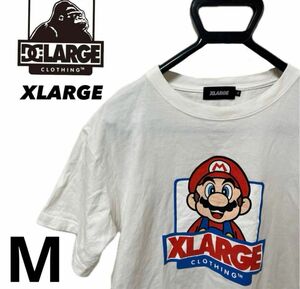 【XLARGE】　エクストララージ　Tシャツ　半袖　マリオ　Mサイズ
