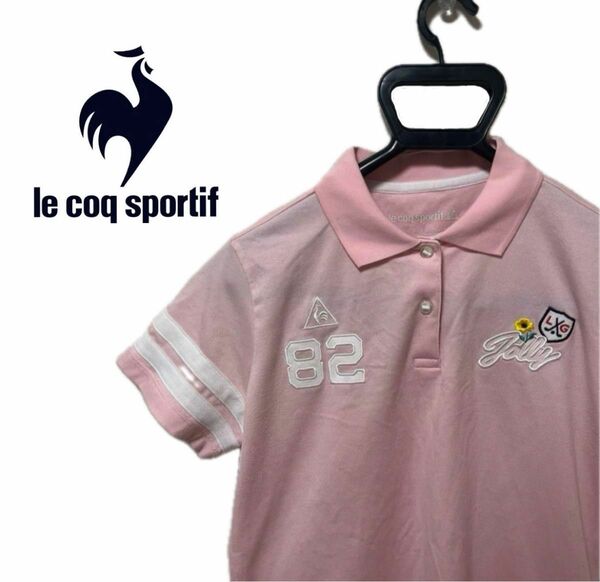【le coq sportif】　ルコックスポルティフ ゴルフ　ポロシャツ　XL