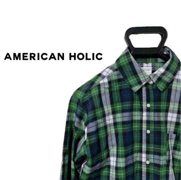 【AMERICAN HOLIC】アメリカンホリックシャツ　チェック柄