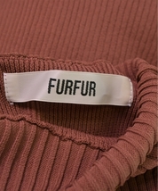 FURFUR ワンピース レディース ファーファー 中古　古着_画像3