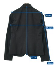 JIL SANDER NAVY カジュアルジャケット レディース ジルサンダーネイビー 中古　古着_画像6