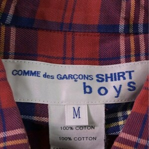 COMME des GARCONS SHIRT boys カジュアルシャツ メンズ コムデギャルソンシャツボーイ 中古 古着の画像3