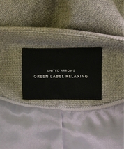 green label relaxing ノーカラージャケット レディース グリーンレーベルリラクシング 中古　古着_画像3
