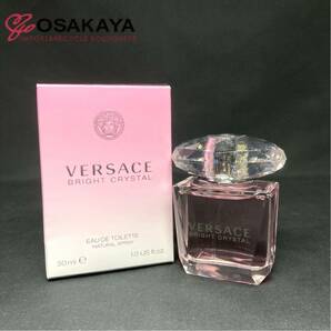 使用わずか VERSACE ヴェルサーチェ ブライト クリスタル オーデトワレ 30ml ヴェルサーチ 柚子 ロータス ムスク 【レターパックプラス便】の画像1