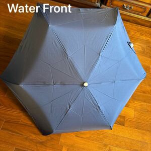 Water Front 折りたたみ傘　 紺　ネイビー 雨傘