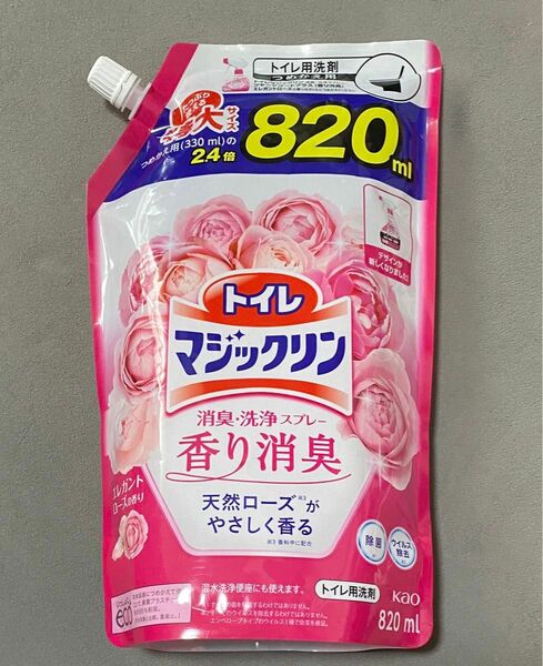 トイレマジックリン エレガントローズの香り 820ml