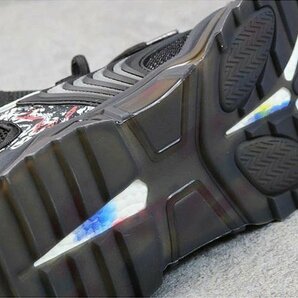 X TOKYO 厚底 スニーカー メンズ ニットスニーカー ソックススニーカー スリッポン ハイカット 靴 3651 ブラック 25.0cm / 新品の画像8