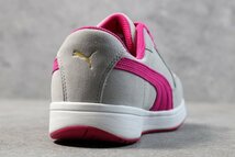 PUMA プーマ 安全靴 メンズ エアツイスト スニーカー セーフティーシューズ 靴 ブランド 64.221.0 グレー＆ピンク ロー 25.5cm / 新品_画像5