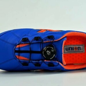 安全靴 メンズ ブランド 76Lubricants ナナロク スニーカー セーフティー シューズ 靴 メンズ 青 3039 ブルー 25.5cm / 新品の画像4