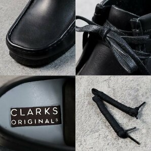 クラークス Clarks ワラビー ブーツ メンズ 天然皮革 本革 レザー WALLABEE BOOT シューズ 26155512 ブラック UK8 26.0cm相当 / 新品の画像7