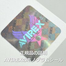 メッシュキャップ メンズ AVIREX 限定 ブラックシリーズ アビレックス 帽子 キャップ ブランド 14361000-81 A BOXロゴ 新品 1円 スタート_画像7