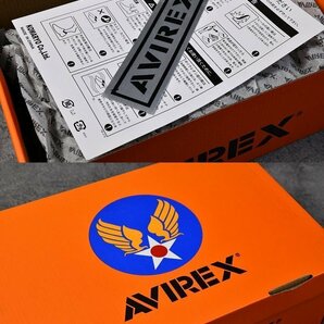 AVIREX アビレックス スニーカー メンズ レディース ブランド INDEPENDENCE 靴 シューズ AV2274 オリーブ 26.0cm / 新品 1円 スタートの画像10