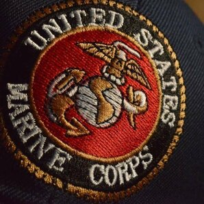 United States Marine Corps キャップ 帽子 メンズ 7998818 9009978 S-4 NAVY ネイビー 新品 1円 スタートの画像2