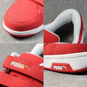 PUMA プーマ 安全靴 メンズ エアツイスト スニーカー セーフティーシューズ 靴 ブランド ベルクロ 64.204.0 レッド ロー 26.0cm / 新品の画像7