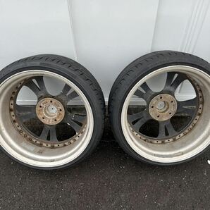 Weds kranze Cerberus II ウェッズ クレンツェ ケルベロス2 18インチ 9J +20 114.3 2本 TRIANGLE 215/35r18の画像7