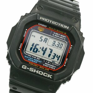 1円 稼働 CASIO カシオ G-SHOCK Gショック GW-M5610 タフソーラー QZ デジタル 腕時計 メンズ スクエア マルチバンド６ 256920240402の画像1
