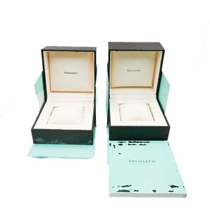 1円 TIFFANY&CO. CASE ティファニー ケース 時計用 空箱 BOX まとめ ４点セット ウォッチケース WATCHCASE 大量 山売り 325520240416の画像4