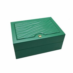 1円 美品 ROLEX CASE ロレックスケース 時計用 空箱 BOX M 内箱 39139.04 緑 グリーン ウォッチケース 付属品 327920240423