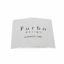 1円 稼働 極美品 箱/保証書付 Furbo design フルボデザイン F01 QZ クオーツ スモールセコンド ブルー文字盤 SS メンズ 腕時計 38320240423_画像8