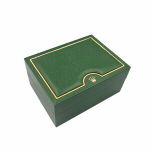 1円 良品 赤タグ付 ROLEX CASE ロレックスケース 時計用 空箱 BOX 内箱 64.00.02 希少 緑 グリーン ヴィンテージ 327220240423