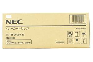 未使用 NEC 純正 トナー PR-L5500-12 エヌイーシー ITQKKAWBUON0-YR-N20-byebye