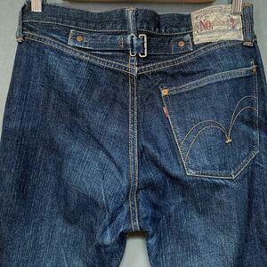 SAMURAI JEANS × JEANS SHOP IZUMI サムライジーンズ × イズミ別注 SMSⅡ 片ポケット ヴィンテージ加工 デニムパンツ size.W30 L36