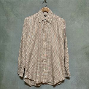 Barba × Barneys New York Barba × Barneys New York Cotton Gingham Check Button Down Dow