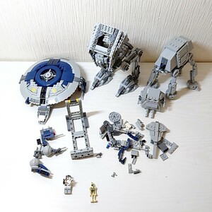 ルル29【80】1円～ レゴ LEGO スター・ウォーズ 75153 AT-STウォーカー / 75233 ドロイド・ガンシップ / AT-AT / フィグ まとめセット