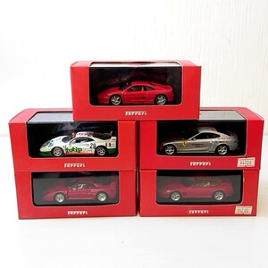 キ27【80】1円～ ixo イクソ 1/43 フェラーリ F40 1987 / 575M MARANELLO / F335 BERLINETTA 他 ミニカー まとめセット