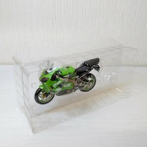 キ25【80】1円～ ミニチャンプス 1/12 カワサキ Kawasaki ニンジャ Ninja ZX-9R グリーン /ミニカー バイク オートバイ 模型の画像2